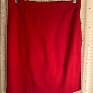 Women’s dark orange skirt